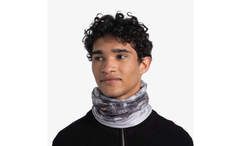 Мультишарф BUFF® Original EcoStretch (Wrynk Grey), Колір виробника: Wrynk Grey, зображення 2