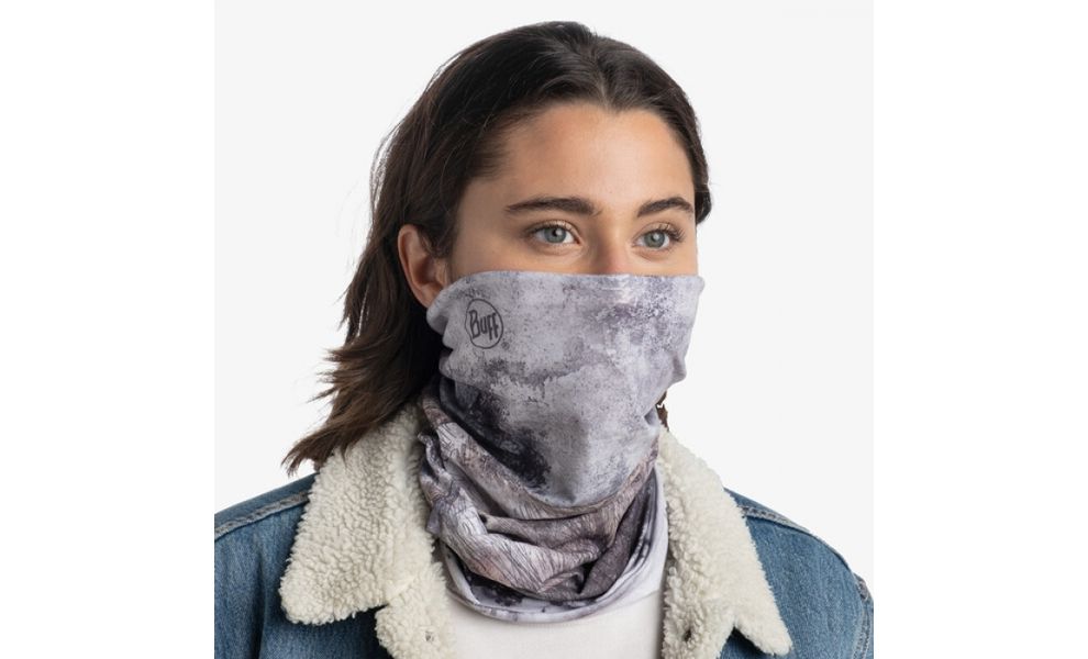 Мультишарф BUFF® Original EcoStretch (Wrynk Grey), Колір виробника: Wrynk Grey, зображення 4