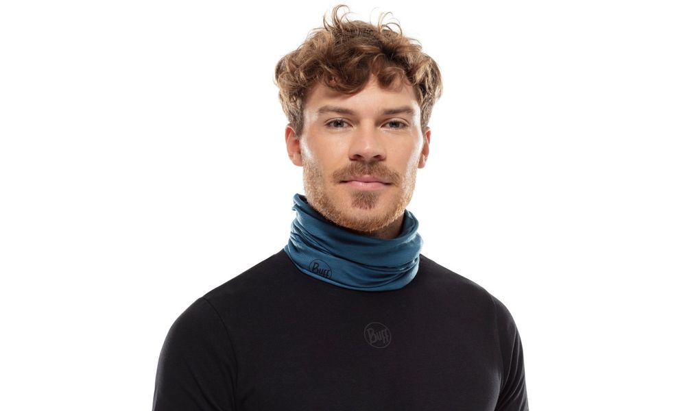 Мультишарф BUFF® CoolNet UV+ Insect Shield (Solid Eclipse Blue), Колір виробника: Solid Eclipse Blue, зображення 3