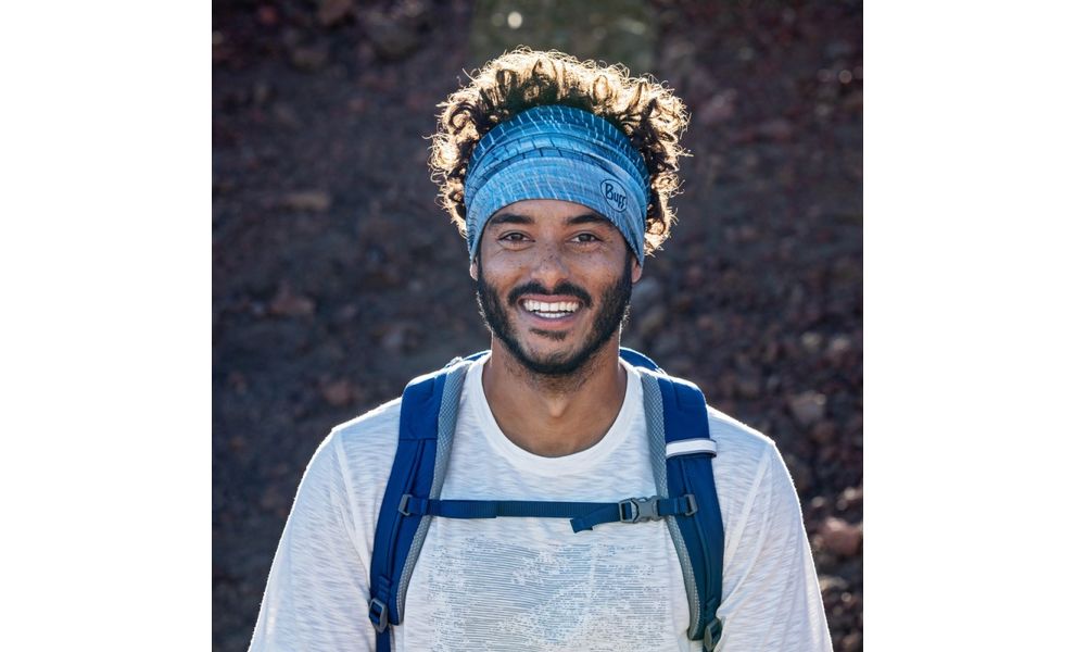 Мультишарф BUFF® CoolNet UV+ (Keren Stone Blue), Колір виробника: Keren Stone Blue, зображення 10