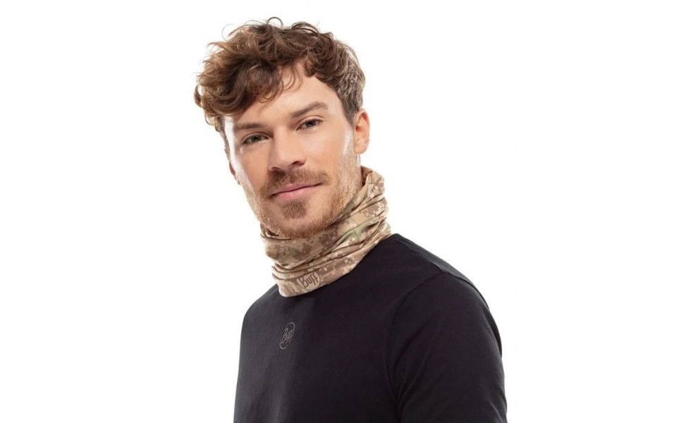 Мультишарф BUFF® Angler CoolNet UV+ (Pixels Desert Sand), Колір виробника: Pixels Desert Sand, зображення 2