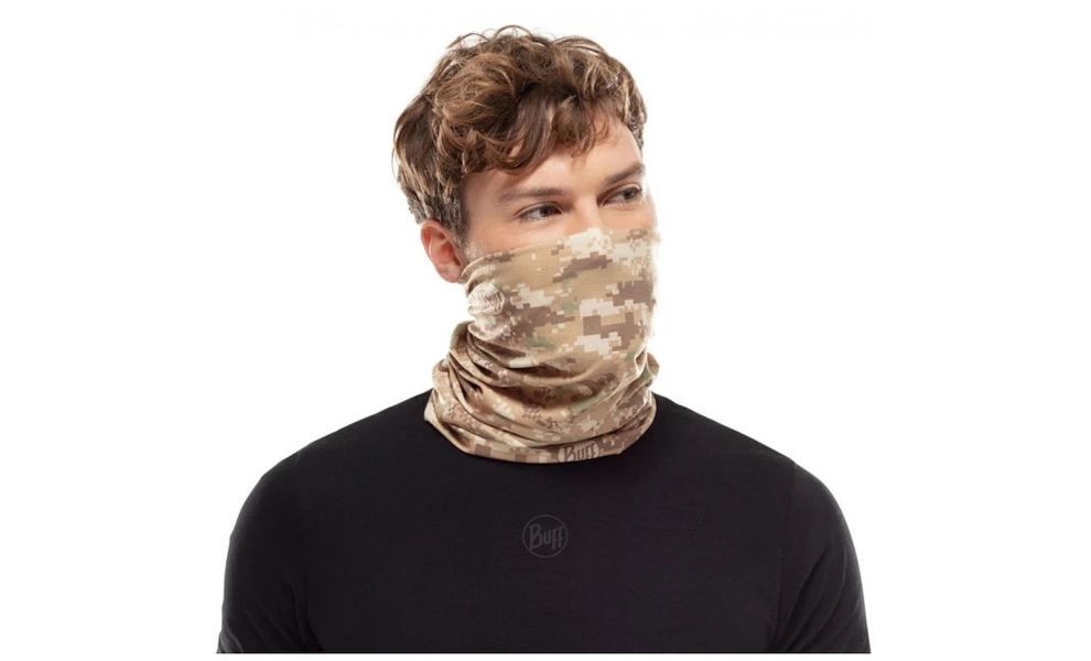 Мультишарф BUFF® Angler CoolNet UV+ (Pixels Desert Sand), Колір виробника: Pixels Desert Sand, зображення 3