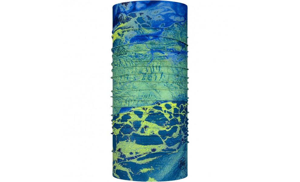 Мультишарф BUFF® Angler CoolNet UV+ (RealTree Wav3 Blue Yellow Multi), Колір виробника: RealTree Wav3 Blue Yellow Multi, зображення 2