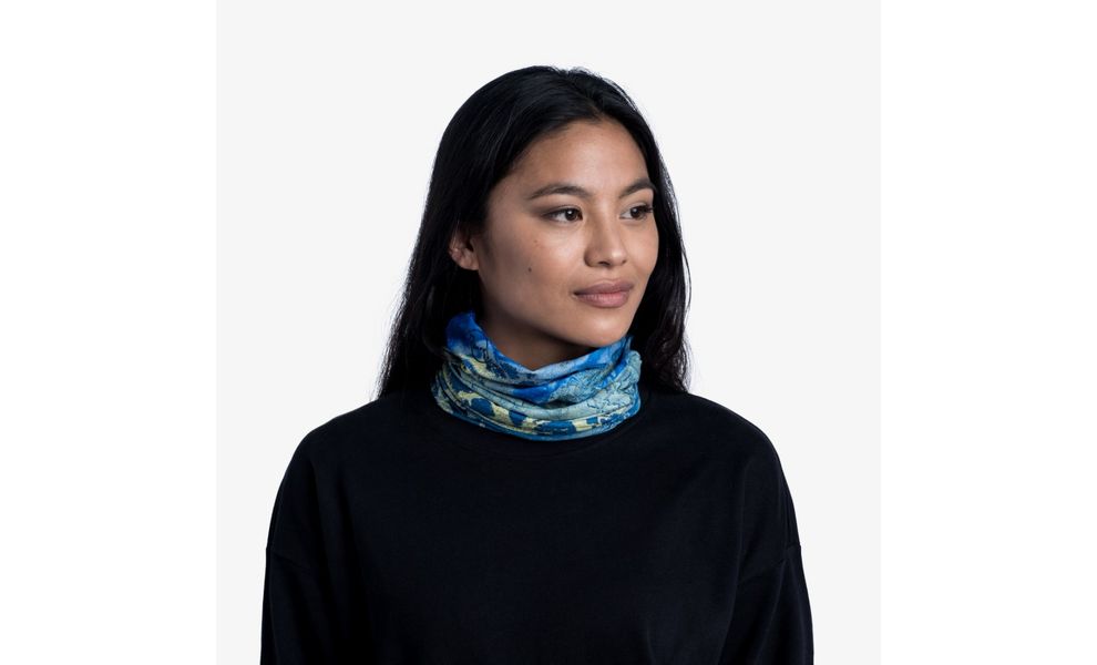 Мультишарф BUFF® Angler CoolNet UV+ (RealTree Wav3 Blue Yellow Multi), Колір виробника: RealTree Wav3 Blue Yellow Multi, зображення 4