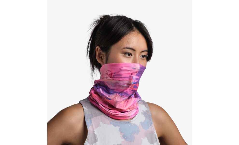 Літній шарф-труба BUFF® Coolnet UV+ (Sish Pink Fluor), Колір виробника: Sish Pink Fluor, зображення 2