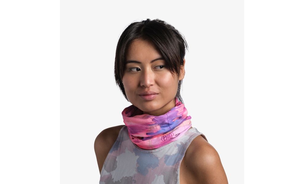 Літній шарф-труба BUFF® Coolnet UV+ (Sish Pink Fluor), Колір виробника: Sish Pink Fluor, зображення 3