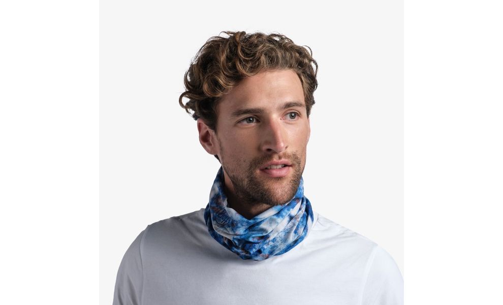 Мультишарф BUFF® CoolNet UV+ (Telblur Blue), Колір виробника: Telblur Blue, зображення 4