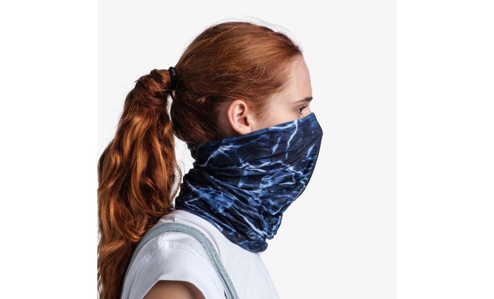 Мультишарф BUFF® CoolNet UV+ (Elements Aqua Navy), Колір виробника: Elements Aqua Navy, зображення 4