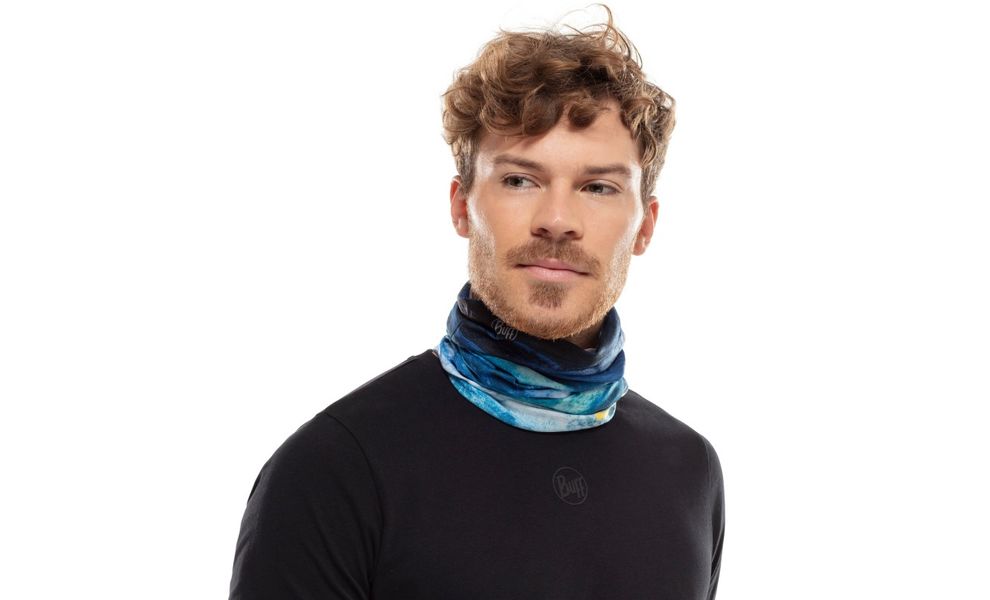 Мультишарф BUFF® National Geographic CoolNet UV+ (Zankor Blue), Колір виробника: Zankor Blue, зображення 4