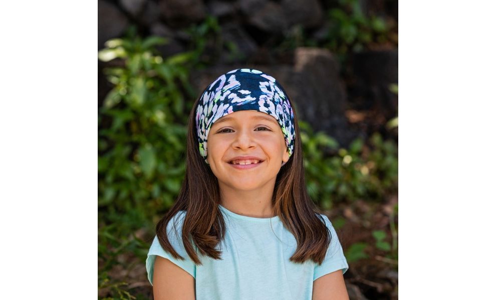 Мультишарф дитячий BUFF® Kids CoolNet UV+ (Ozira Night Blue), Колір виробника: Ozira Night Blue, зображення 2