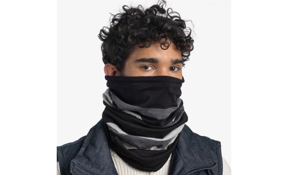 Мультишарф BUFF® Merino Move (Graphite), Колір виробника: Graphite, зображення 2