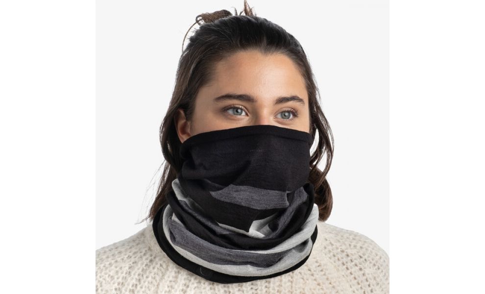 Мультишарф BUFF® Merino Move (Graphite), Колір виробника: Graphite, зображення 4