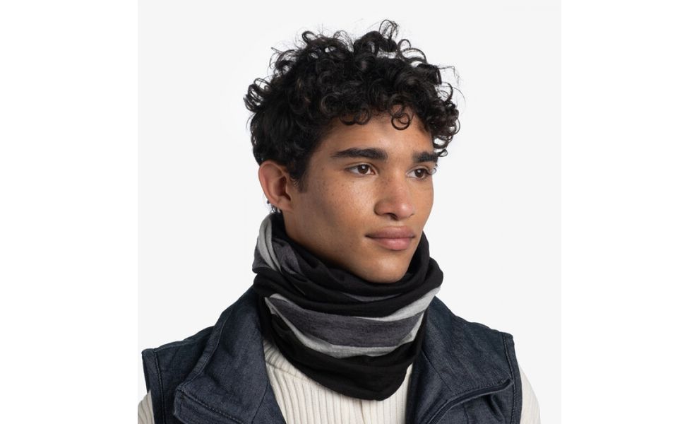 Мультишарф BUFF® Merino Move (Graphite), Колір виробника: Graphite, зображення 3