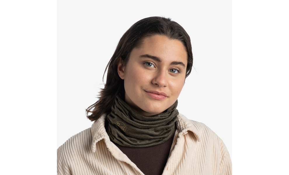 Мультишарф BUFF® Merino Lightweight (Solid Bark), Колір виробника: Solid Bark, зображення 2