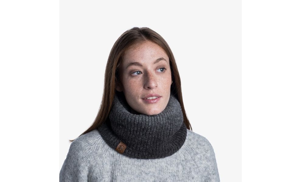 Снуд BUFF® Knitted & Fleece Marin (Graphite), Колір виробника: Graphite, зображення 2