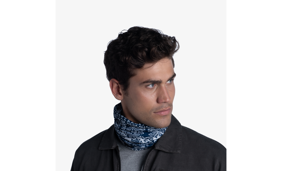 Мультишарф BUFF® National Geographic Original EcoStretch (Kurzeme Dark Navy), Колір виробника: Kurzeme Dark Navy, зображення 6
