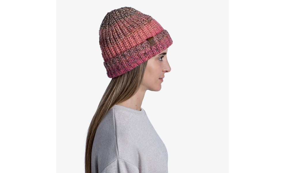 Шапка BUFF® Knitted & Fleece Olya (Dune), Колір: Dune, зображення 3