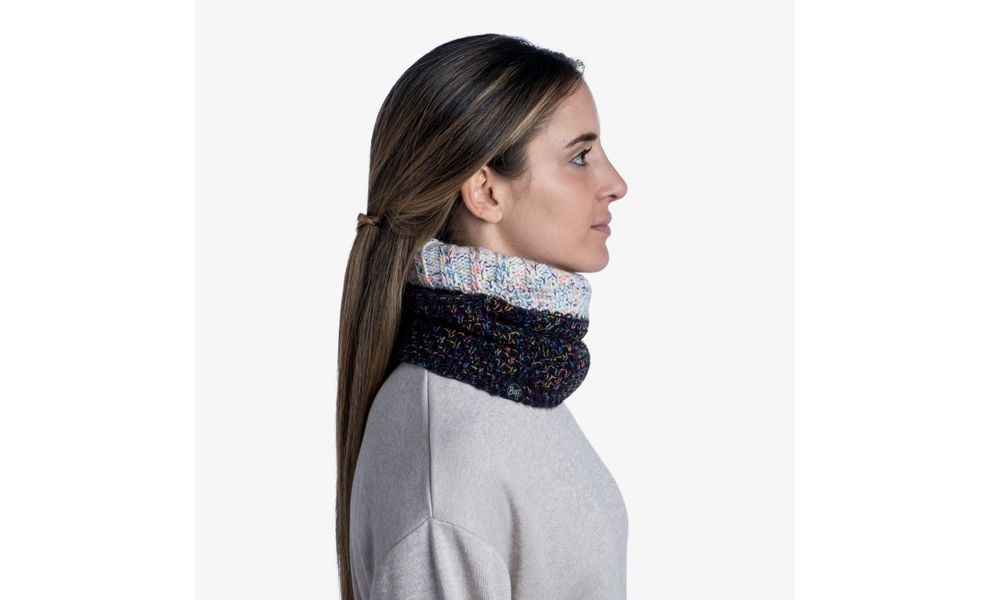 Снуд BUFF® Knitted & Fleece Janna (Night Blue), Колір виробника: Night Blue, зображення 3