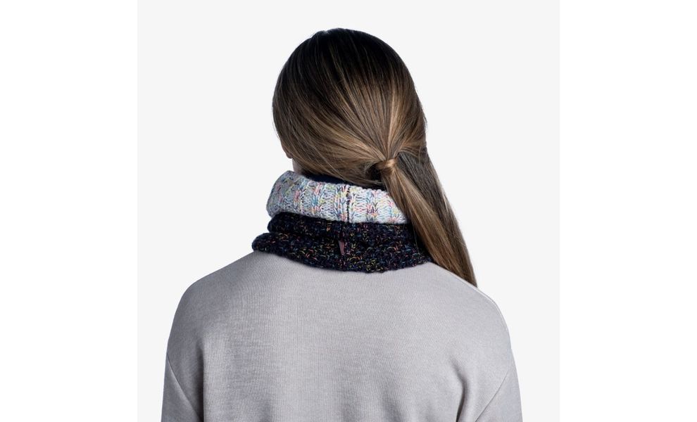 Снуд BUFF® Knitted & Fleece Janna (Night Blue), Колір виробника: Night Blue, зображення 4