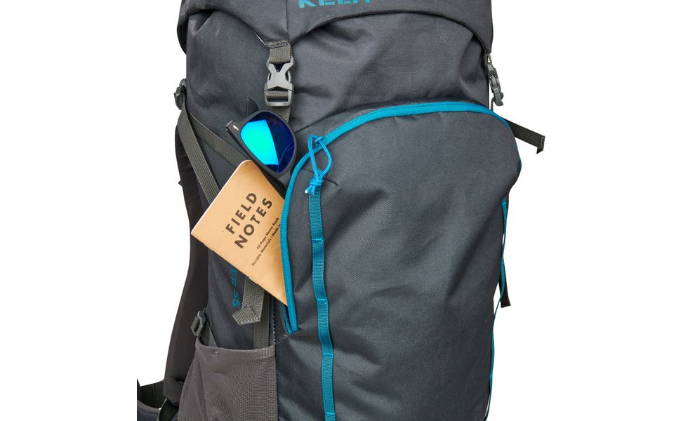 Рюкзак Kelty Asher 55 (Beluga/Stormy Blue), Об'єм: 55, Колір виробника: Beluga/Stormy Blue, зображення 6