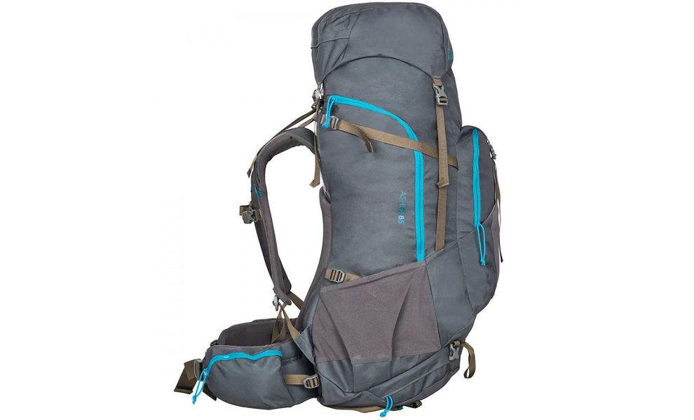 Рюкзак Kelty Asher 85 (Beluga/Stormy Blue), Об'єм: 85, Колір виробника: Beluga/Stormy Blue, зображення 2