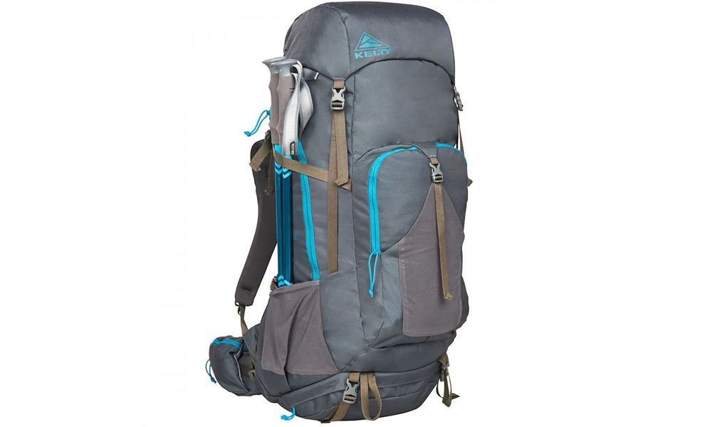 Рюкзак Kelty Asher 85 (Beluga/Stormy Blue), Об'єм: 85, Колір виробника: Beluga/Stormy Blue, зображення 4