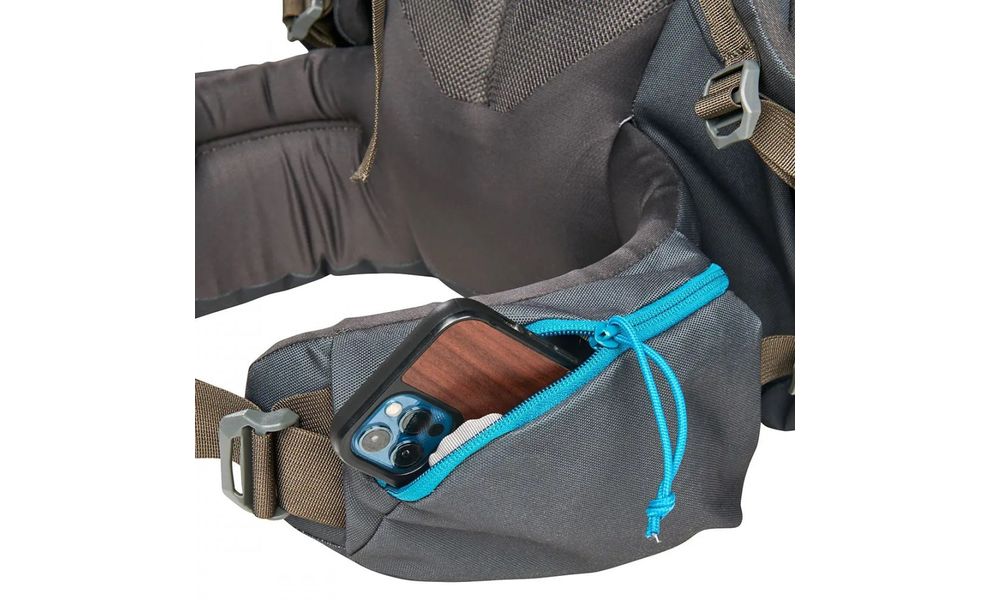 Рюкзак Kelty Asher 85 (Beluga/Stormy Blue), Об'єм: 85, Колір виробника: Beluga/Stormy Blue, зображення 6