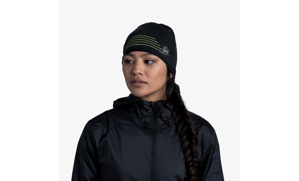 Шапка BUFF® DryFLX Pro (Black), Колір: Black, зображення 2