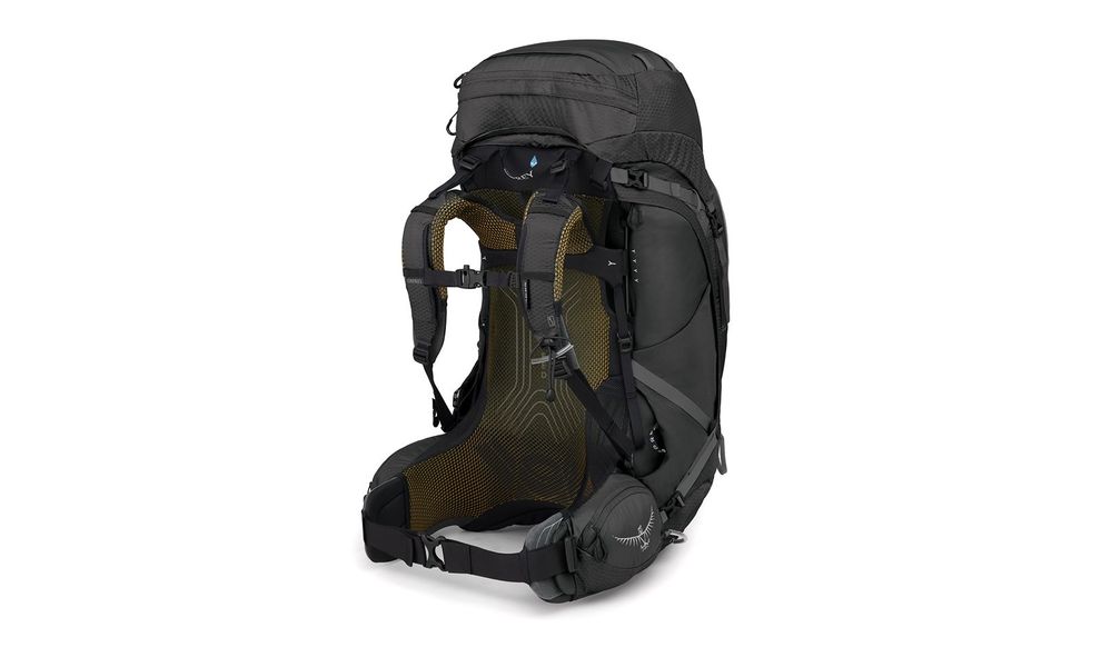 Рюкзак Osprey Atmos AG 65 - S/M (Black), Об'єм: 65, Колір виробника: Black, Тип розміру спинки: S/M, зображення 3