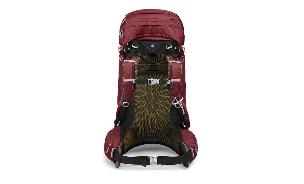 Рюкзак Osprey Aura AG 65 - WXS/S (Berry Sorbet Red), Об'єм: 62, Колір виробника: Berry Sorbet Red, Тип розміру спинки: WXS/S, зображення 2