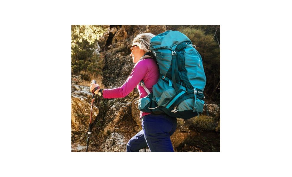 Рюкзак Osprey Aura AG 65 - WXS/S (Berry Sorbet Red), Об'єм: 62, Колір виробника: Berry Sorbet Red, Тип розміру спинки: WXS/S, зображення 4