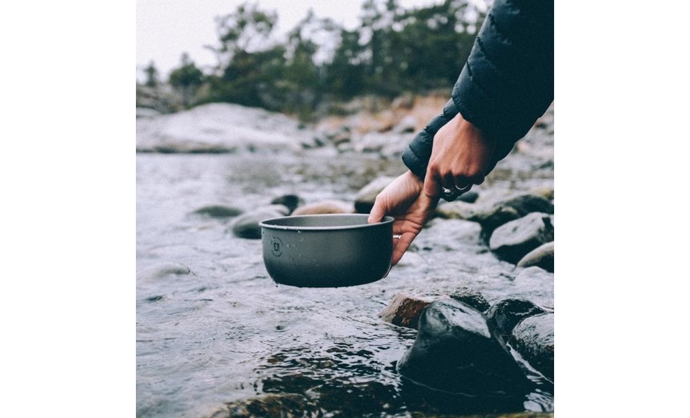 Туристичний набір посуду з антипригарним покриттям та знімною ручкою Trangia Tundra I: 2 каструлі, сковорода, Тип комплекту: NS, зображення 9