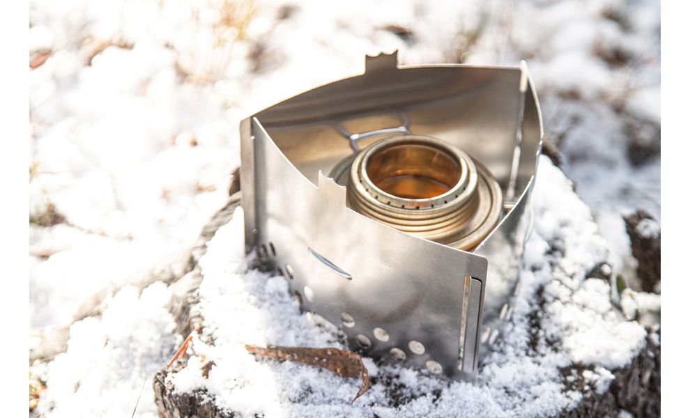 Вітрозахист-підставка для газового чи спиртового пальника Trangia Triangle (без пальника), зображення 8