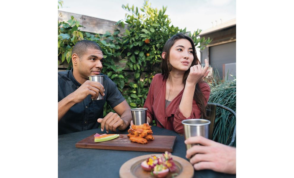 Туристичний набір стаканів Klean Kanteen Pint на 473 мл, нержавіюча сталь (4 шт), зображення 3