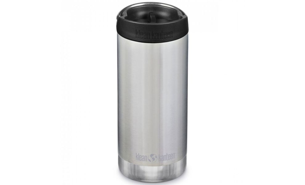 Термокружка для кави Klean Kanteen TKWide Cafe (Brushed Stainless) на 355 мл: герметична кришка, Об'єм: 355, Колір: Brushed Stainless, зображення 2