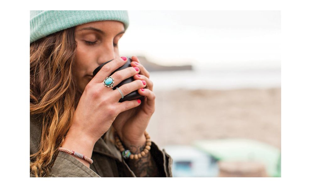 Термос для чаю/кави Klean Kanteen TKPro (Shale Black) на 750 мл, Об'єм: 750, Колір: Shale Black, зображення 8