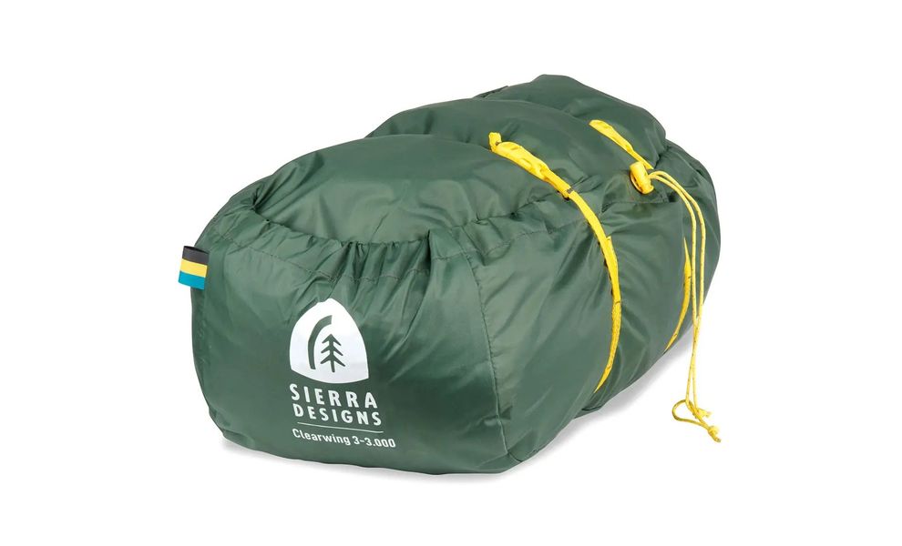 3-місний намет Sierra Designs Clearwing 3000 3: двошаровий, Кількість місць: 3, Колір: Green, зображення 9