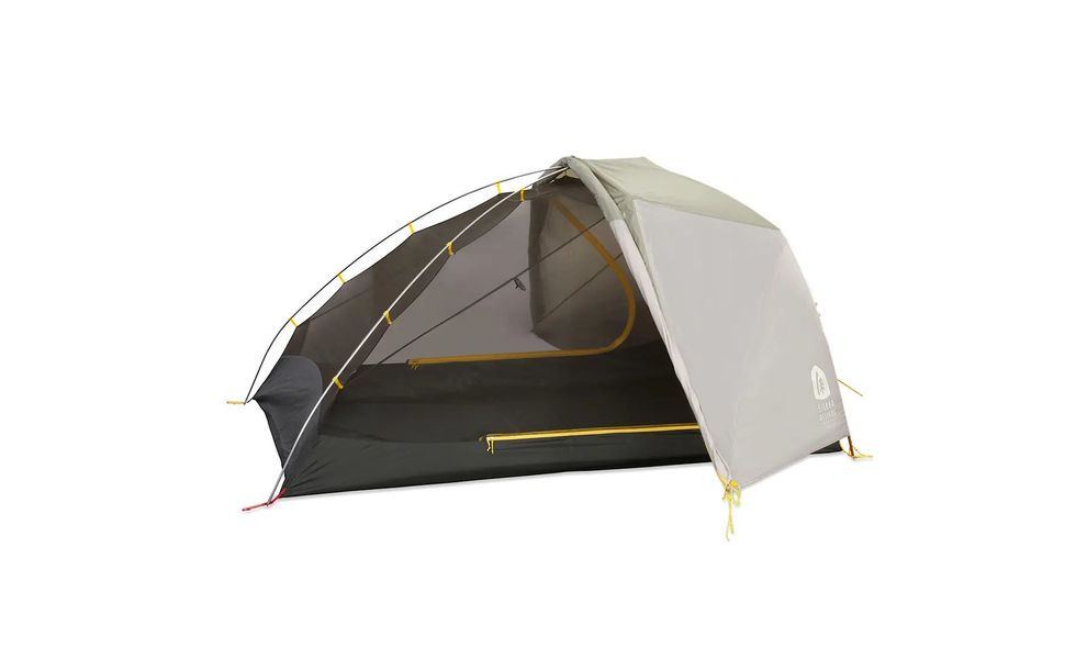 3-місний ультралегкий намет Sierra Designs Meteor 3: двошаровий, Кількість місць: 3, Колір: Olive/Desert, зображення 5