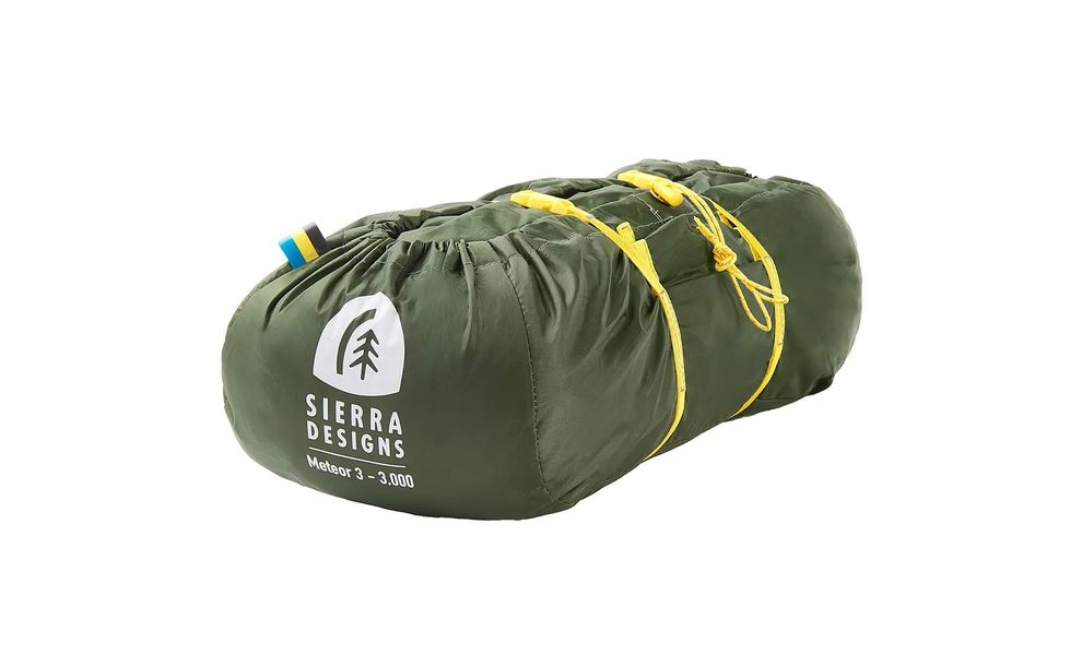 4-місний намет Sierra Designs Meteor 3000 4: двошаровий, Кількість місць: 4, Колір: Green, зображення 8