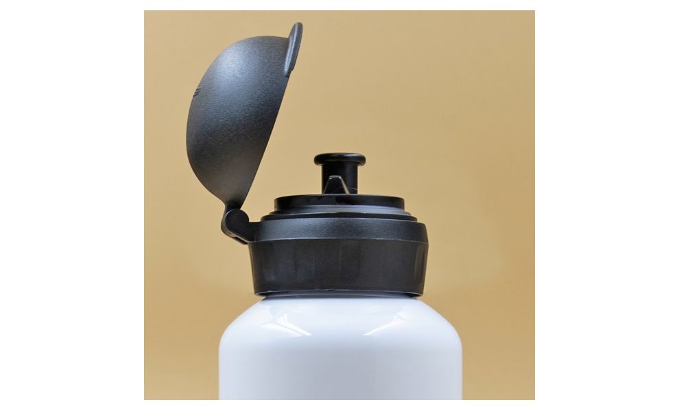 Дитяча пляшка для води з поїлкою Laken Kids Hit Alu (Sponge Bob 10) на 450 мл, алюміній, Об'єм: 450, Колір виробника: Sponge Bob 10, зображення 2