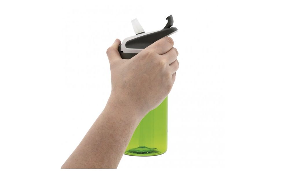 Спортивна пляшка для води з трубочкою Laken Summit Tritan (Light Green) на 450 мл, тритан, Об'єм: 450, Колір виробника: Light Green, зображення 2