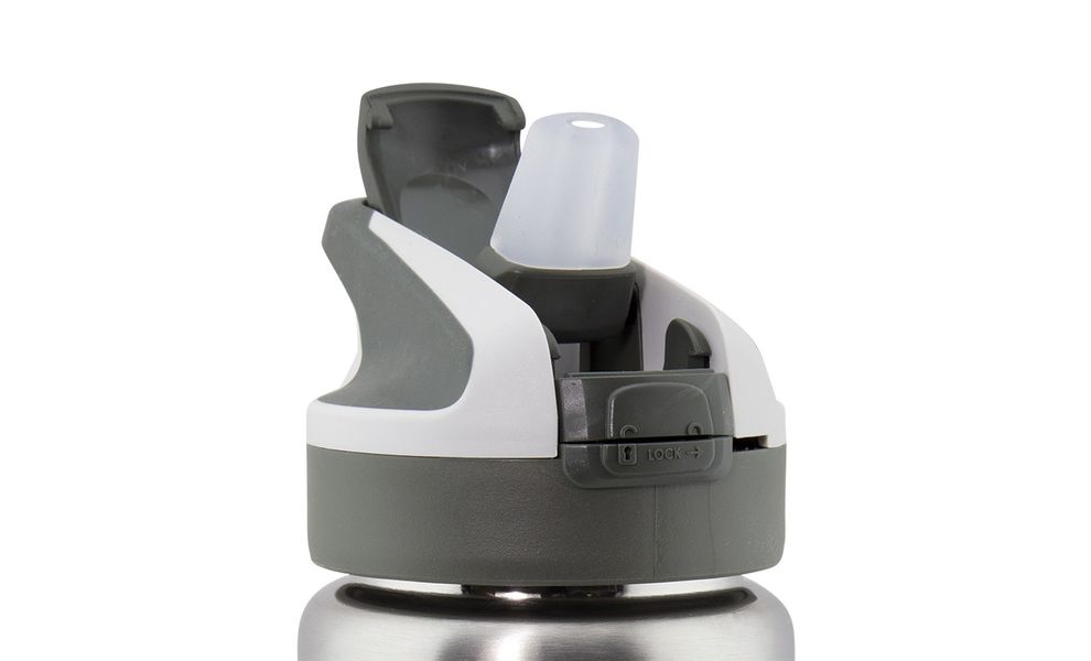 Спортивна пляшка для води з трубочкою Laken Summit Tritan (Red) на 750 мл, тритан, Об'єм: 750, Колір виробника: Red, зображення 2