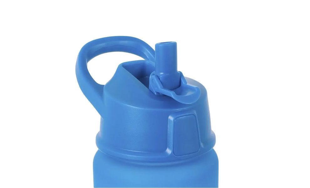 Спортивна пляшка для води з поїлкою та трубочкою  Lifeventure Flip-Top (Blue) на 750 мл, тритан, Об'єм: 750, Колір виробника: Blue, зображення 7