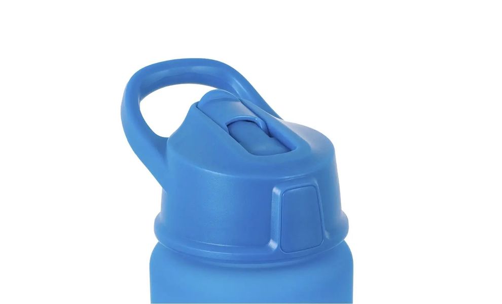 Спортивна пляшка для води з поїлкою та трубочкою  Lifeventure Flip-Top (Blue) на 750 мл, тритан, Об'єм: 750, Колір виробника: Blue, зображення 6