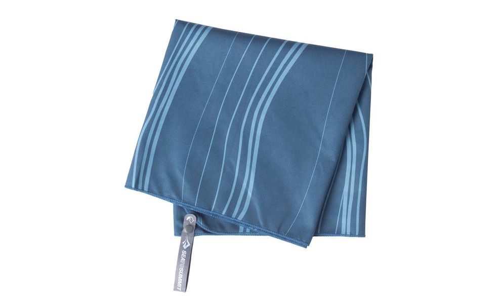 Швидкосохнучий рушник з мікрофібри з чохлом Sea to Summit DryLite Towel - M (Atlantic Wave), 100x50 см, Тип розміру: M, Колір: Atlantic Wave, зображення 2