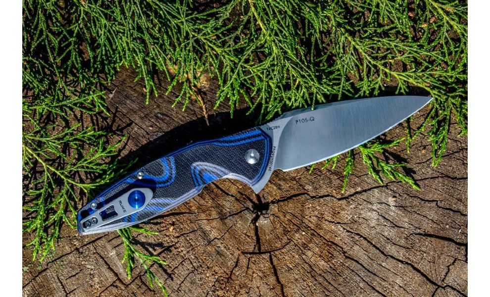 Ніж Ruike P105 (Blue), Колір руків'я: Blue, зображення 6