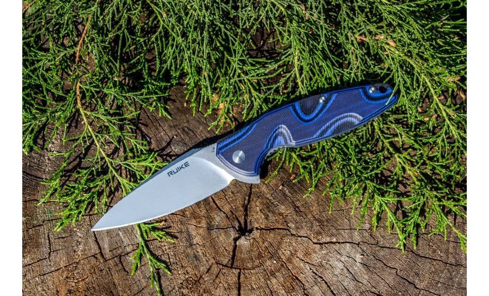 Ніж Ruike P105 (Blue), Колір руків'я: Blue, зображення 7