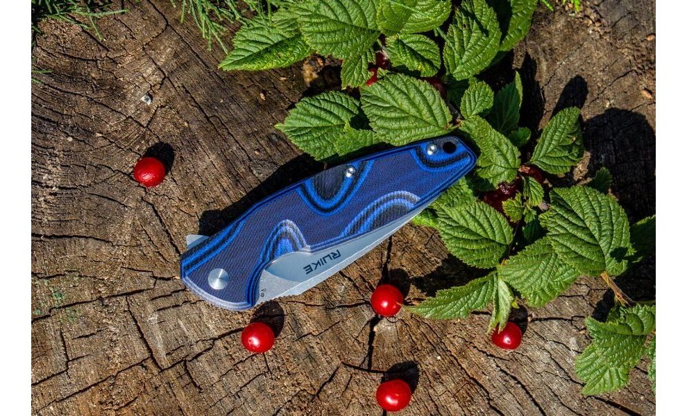 Ніж Ruike P105 (Blue), Колір руків'я: Blue, зображення 9