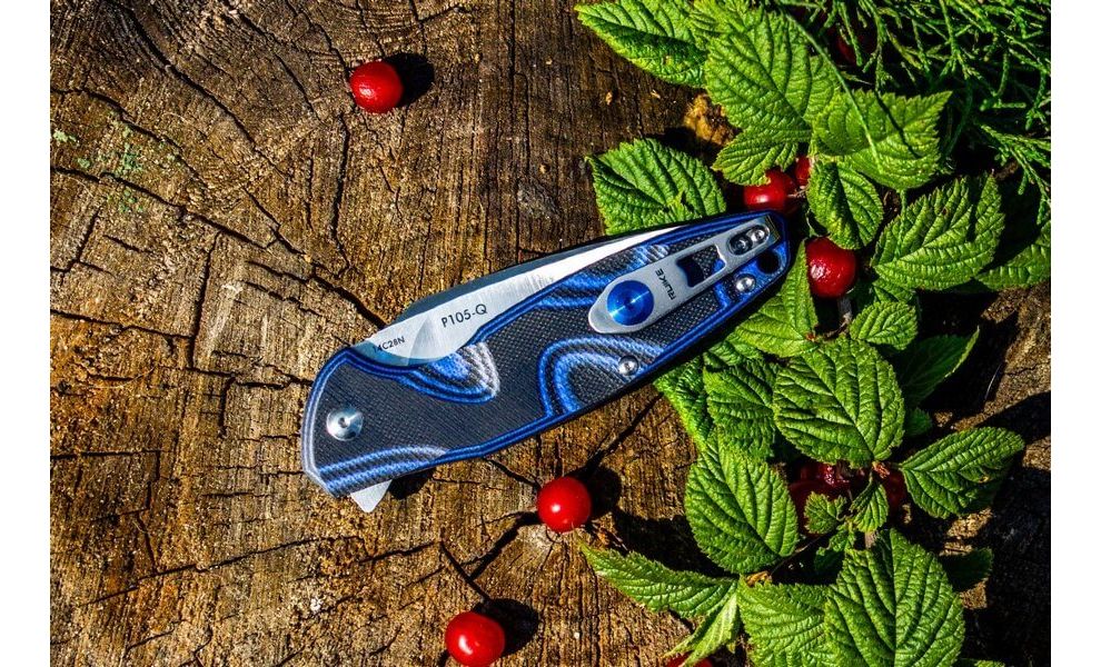 Ніж Ruike P105 (Blue), Колір руків'я: Blue, зображення 10