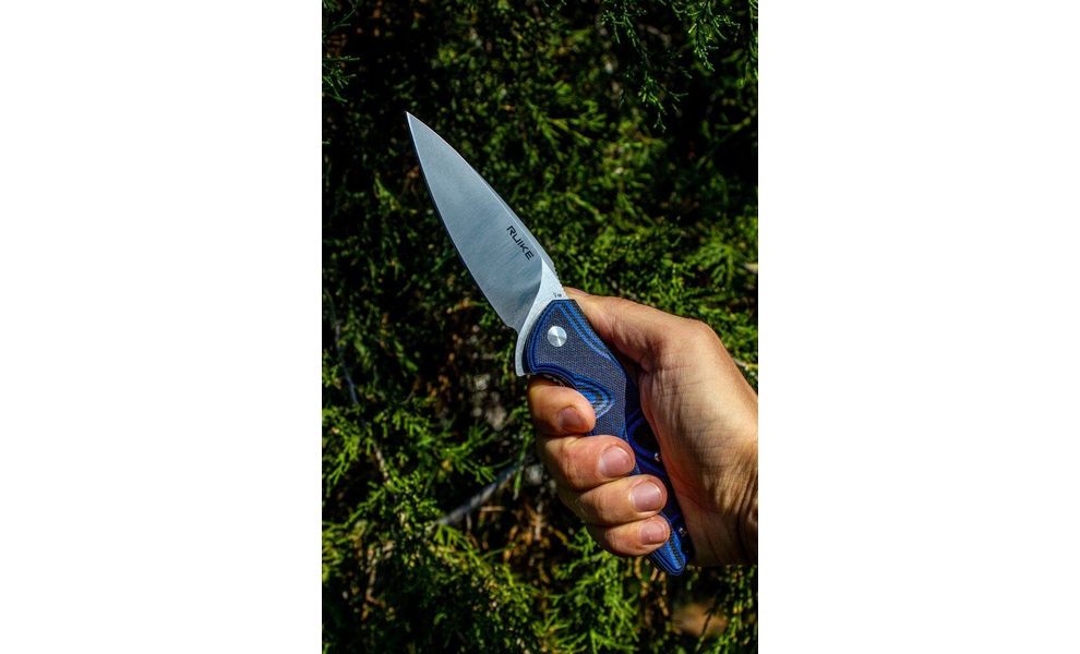 Ніж Ruike P105 (Blue), Колір руків'я: Blue, зображення 11